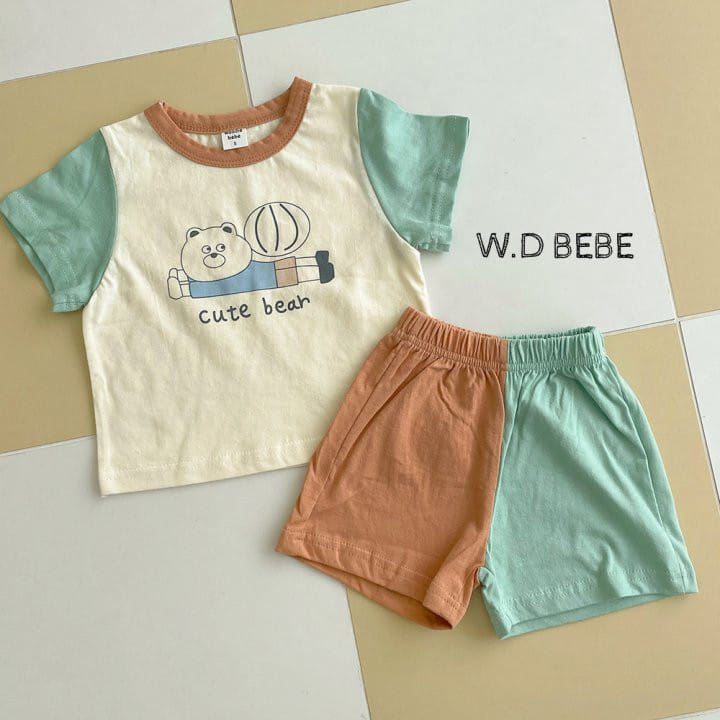 Woodie - Korean Baby Fashion - #babyoutfit - Moon Light Top Bottom Set - 10