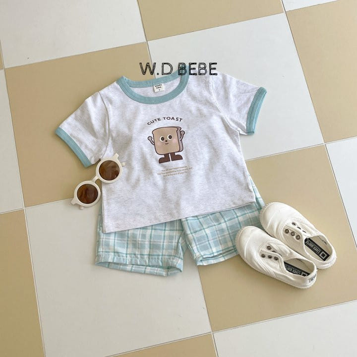 Woodie - Korean Baby Fashion - #babyoutfit - Bread Top Bottom Set - 9