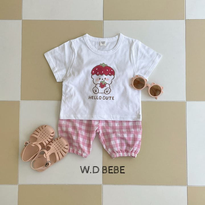 Woodie - Korean Baby Fashion - #babyoutfit - Fruit Top Bottom Set - 7