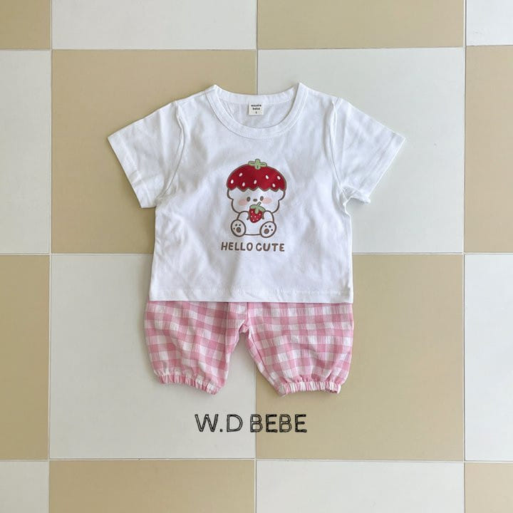 Woodie - Korean Baby Fashion - #babyoutfit - Fruit Top Bottom Set - 8