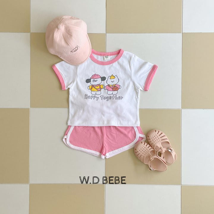 Woodie - Korean Baby Fashion - #babyootd - Kinder Top Bottom Set - 4