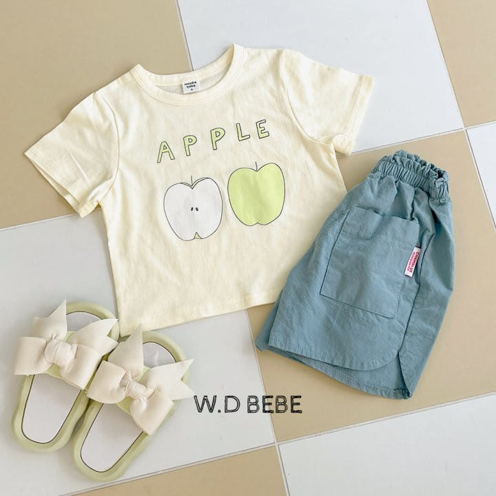 Woodie - Korean Baby Fashion - #babyoutfit - Apple Tee - 8