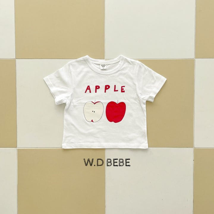 Woodie - Korean Baby Fashion - #babyoutfit - Apple Tee - 9
