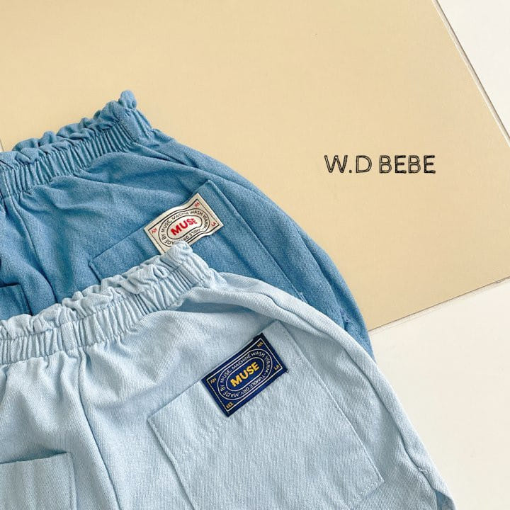 Woodie - Korean Baby Fashion - #babyoutfit - Pocket Deinm Pants - 3