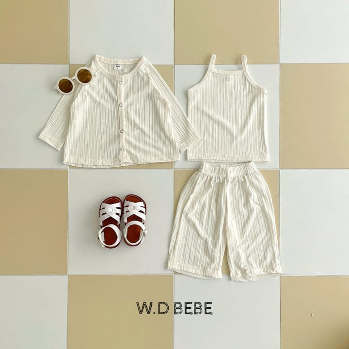 Woodie - Korean Baby Fashion - #babyoutfit - Ssak3 Top Bottom Three Set - 5
