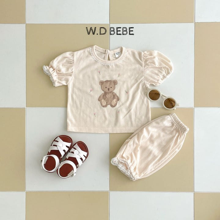 Woodie - Korean Baby Fashion - #babyoutfit - Sharon Top Bottom Set - 4