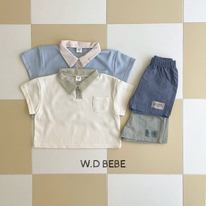 Woodie - Korean Baby Fashion - #babywear - Eiffel Top Bottom Set - 3
