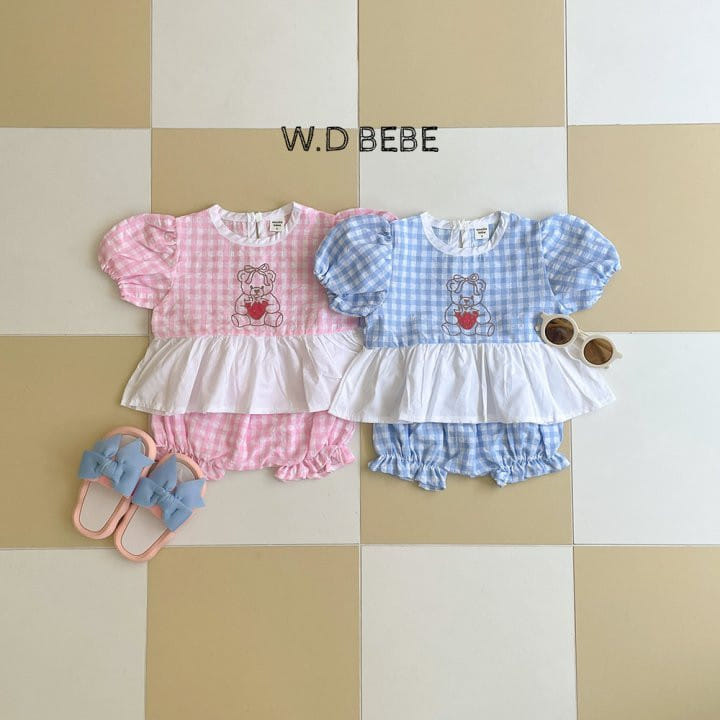 Woodie - Korean Baby Fashion - #babywear - Berry Top Bottom Set
