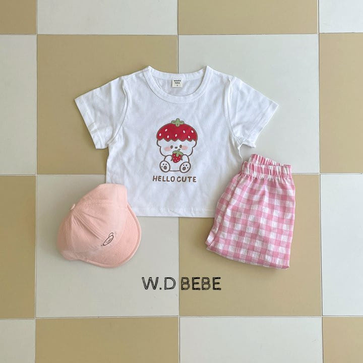 Woodie - Korean Baby Fashion - #babywear - Fruit Top Bottom Set - 9