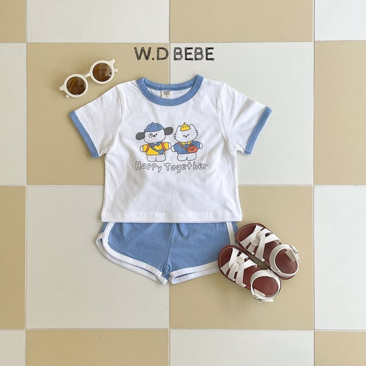 Woodie - Korean Baby Fashion - #babywear - Kinder Top Bottom Set - 6