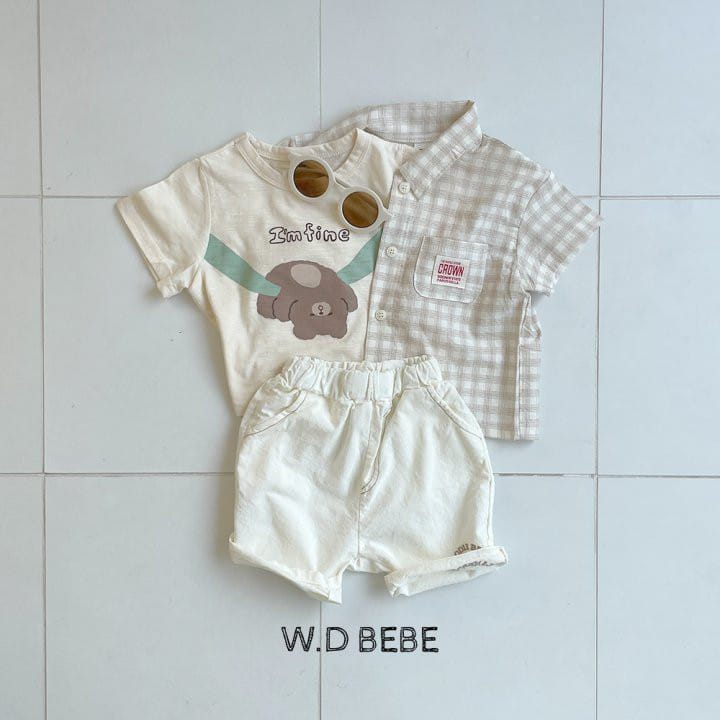 Woodie - Korean Baby Fashion - #babywear - Fine Tee - 9