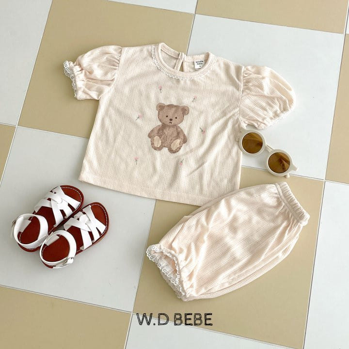 Woodie - Korean Baby Fashion - #babywear - Sharon Top Bottom Set - 5