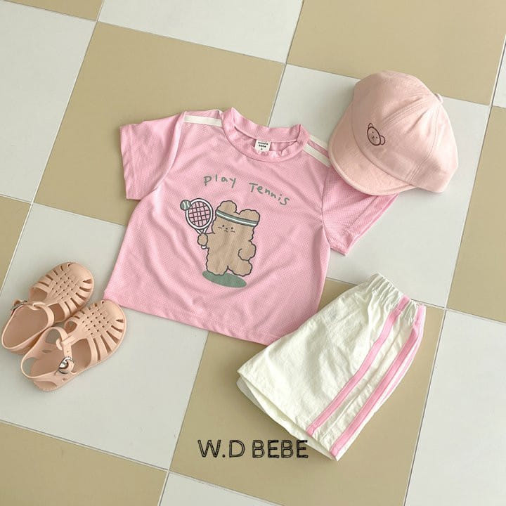 Woodie - Korean Baby Fashion - #onlinebabyboutique - Play Top Bottom Set - 3