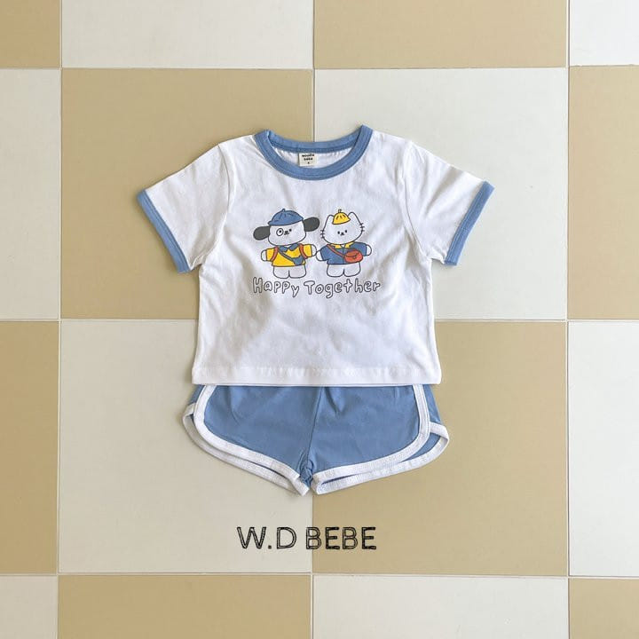Woodie - Korean Baby Fashion - #onlinebabyboutique - Kinder Top Bottom Set - 7