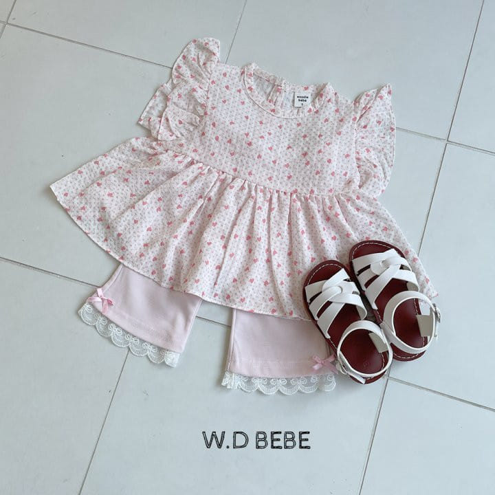 Woodie - Korean Baby Fashion - #onlinebabyboutique - Heart Blouse - 5