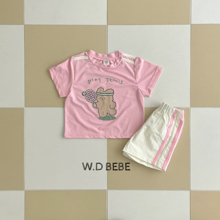 Woodie - Korean Baby Fashion - #onlinebabyboutique - Play Top Bottom Set - 4
