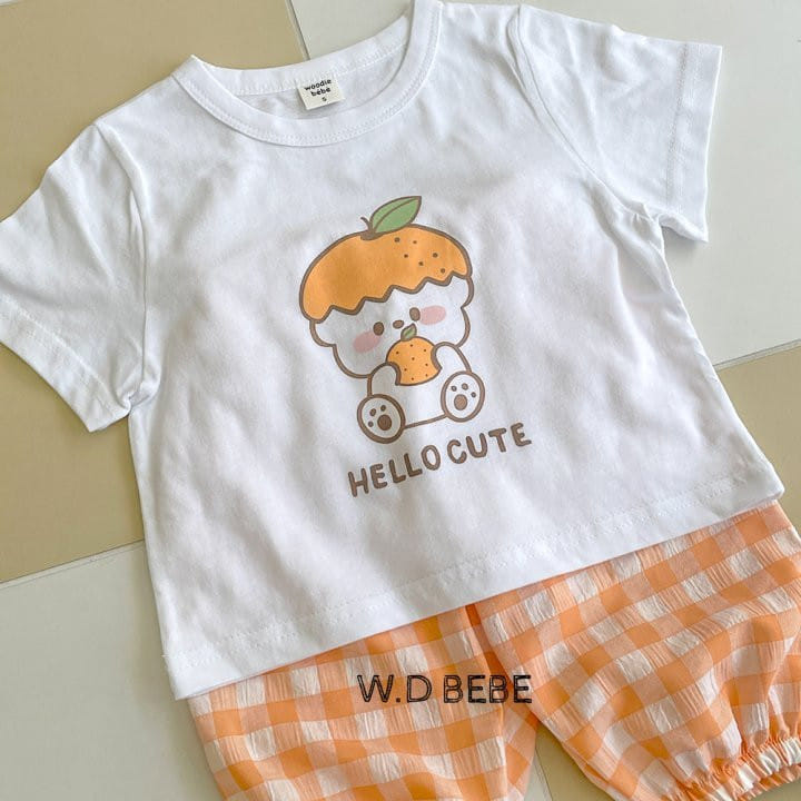 Woodie - Korean Baby Fashion - #onlinebabyshop - Fruit Top Bottom Set - 11