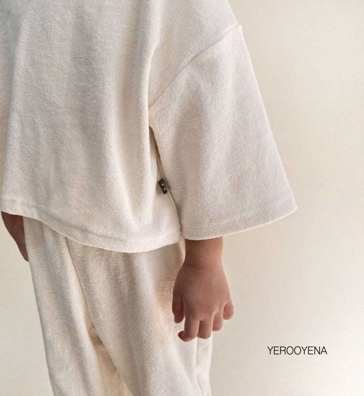 Yerooyena - Korean Children Fashion - #discoveringself - Terry Top Bottom Set - 8