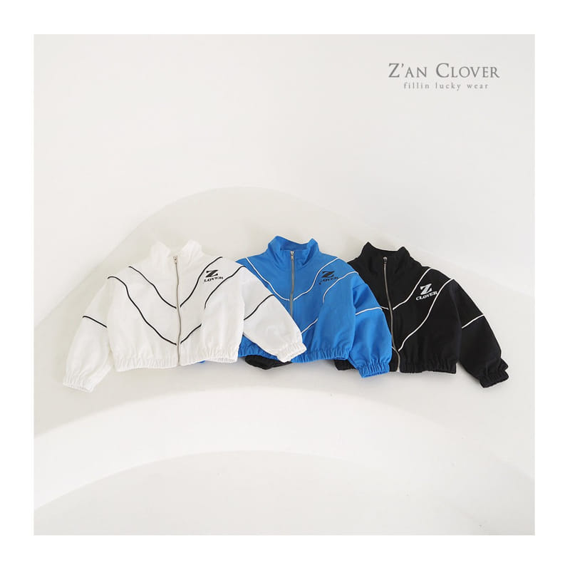 Zan Clover - Korean Children Fashion - #Kfashion4kids - Piping Wind Breaker