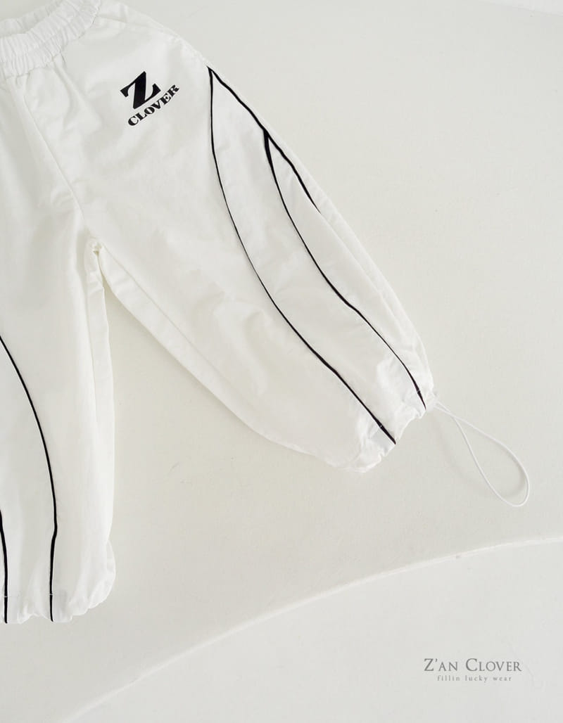 Zan Clover - Korean Children Fashion - #designkidswear - Anorak Piping Pants - 5