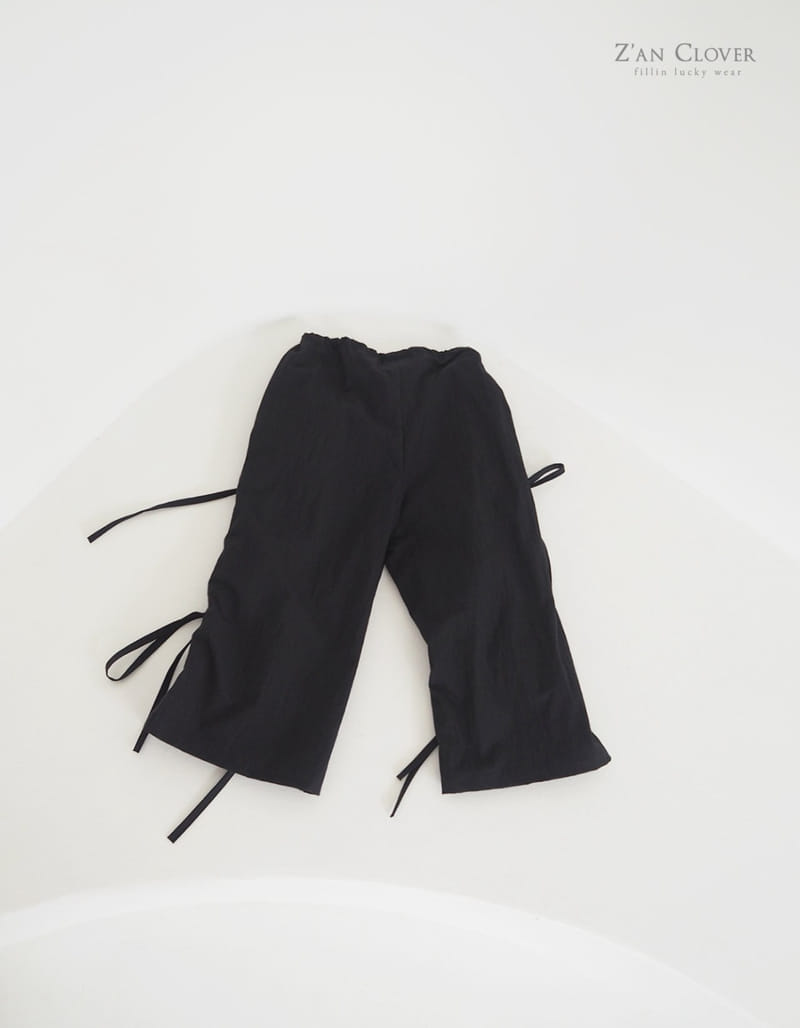 Zan Clover - Korean Children Fashion - #kidsstore - Strap Ribbon Pants - 10