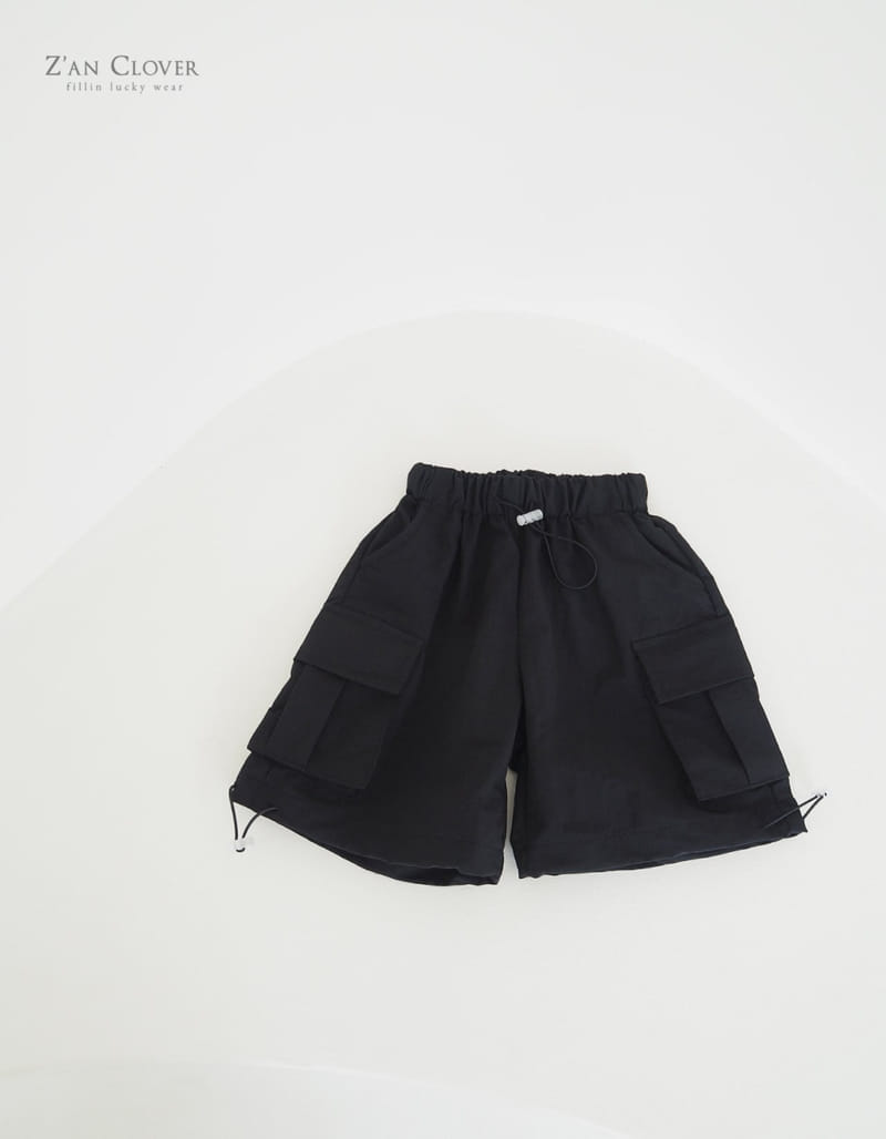 Zan Clover - Korean Children Fashion - #kidsstore - Anorak Over Fit Cargo  Shorts - 7