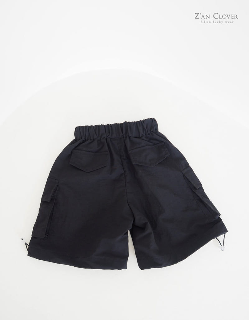 Zan Clover - Korean Children Fashion - #littlefashionista - Anorak Over Fit Cargo  Shorts - 10
