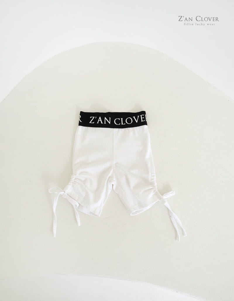 Zan Clover - Korean Children Fashion - #littlefashionista - Ribbon Biker Pants - 3