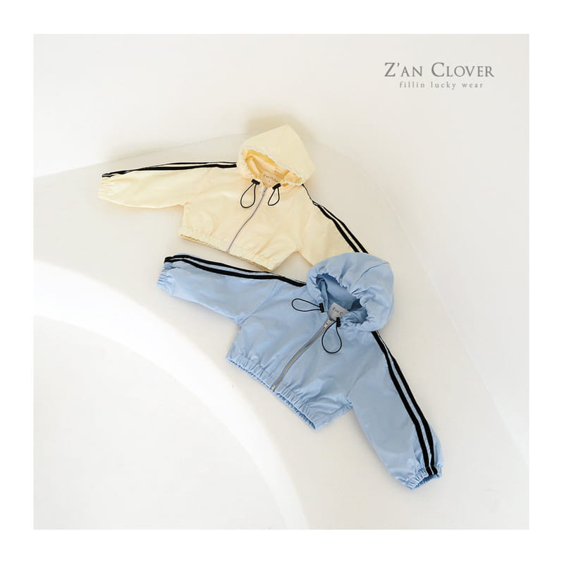 Zan Clover - Korean Children Fashion - #littlefashionista - Hoody Wind Jumper
