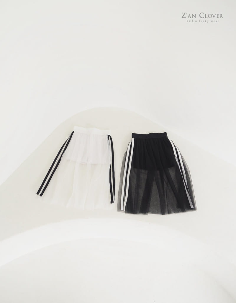 Zan Clover - Korean Children Fashion - #minifashionista - Shalong Skirt - 2