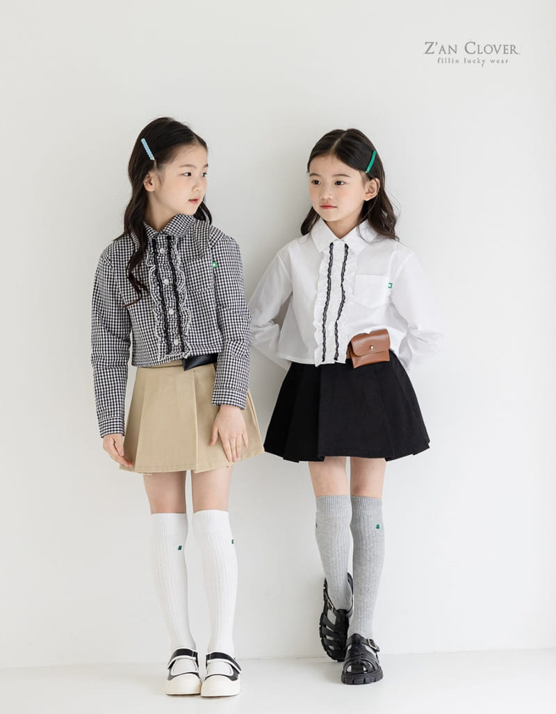 Zan Clover - Korean Children Fashion - #prettylittlegirls - Clover Over Knee Socks - 9