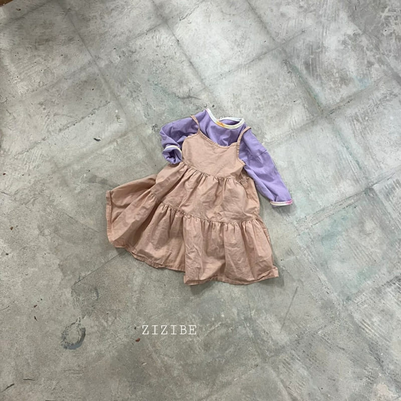 Zizibe - Korean Children Fashion - #kidsshorts - String Sleeveless One-Piece - 2