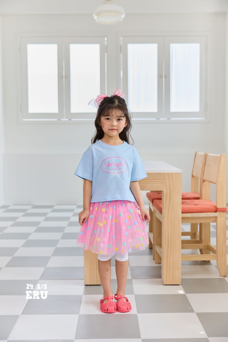 e.ru - Korean Children Fashion - #Kfashion4kids - Flower Skirt Leggings