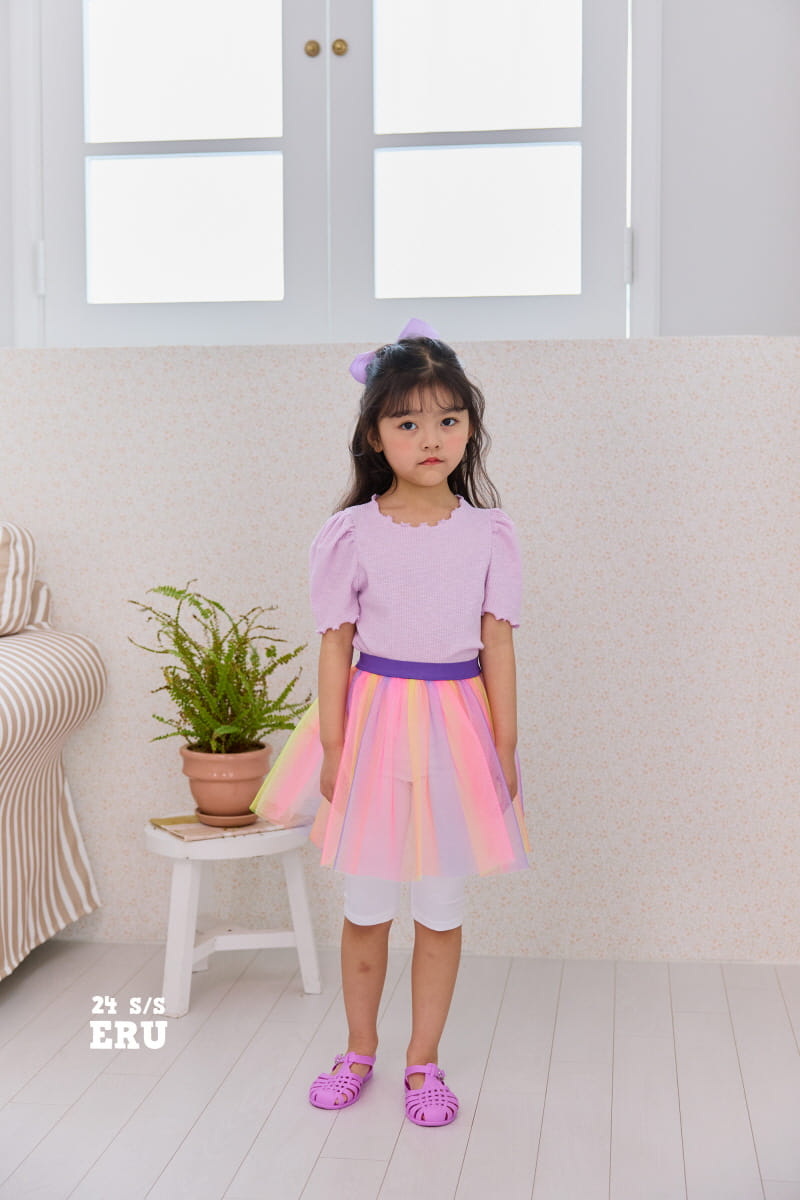 e.ru - Korean Children Fashion - #kidzfashiontrend - Rainbow Skirt Leggings - 4