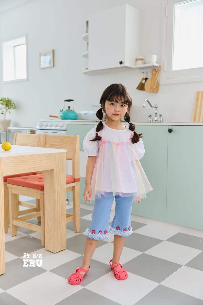 e.ru - Korean Children Fashion - #Kfashion4kids - Rainbow Long Tee - 2