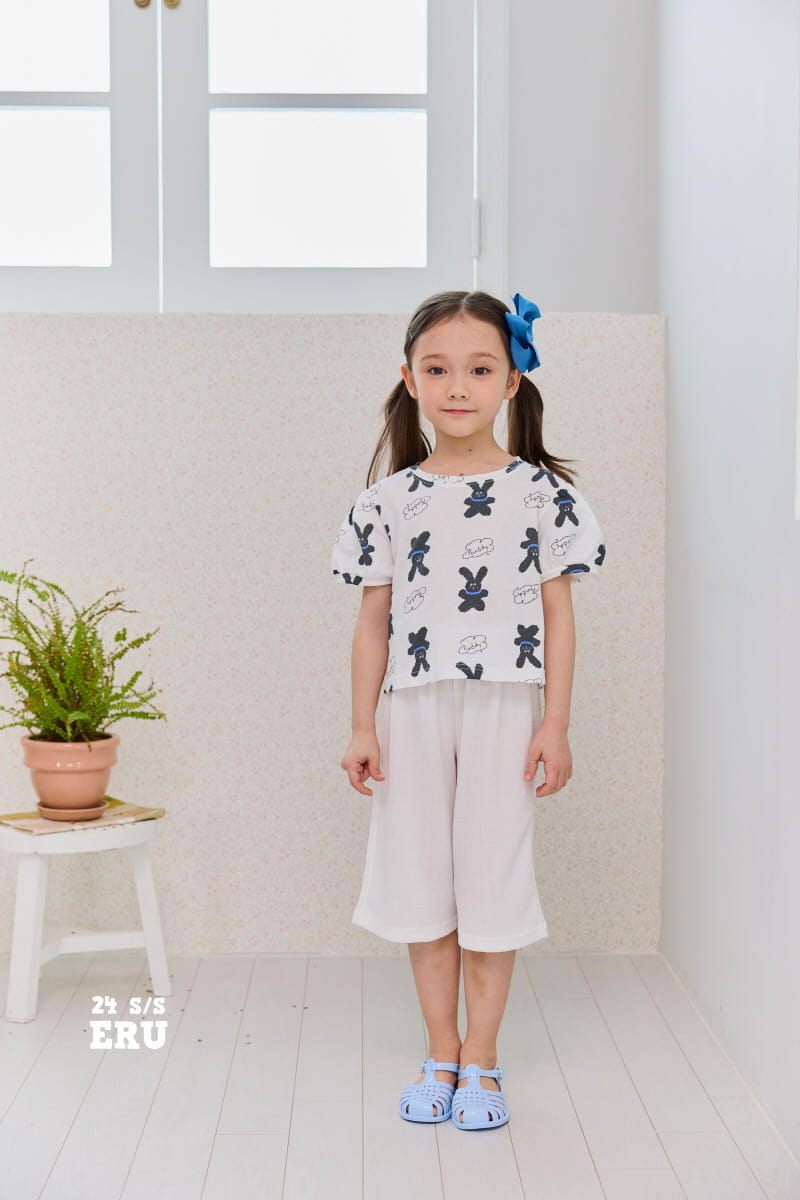 e.ru - Korean Children Fashion - #childofig - Rabbit Crop Tee - 7