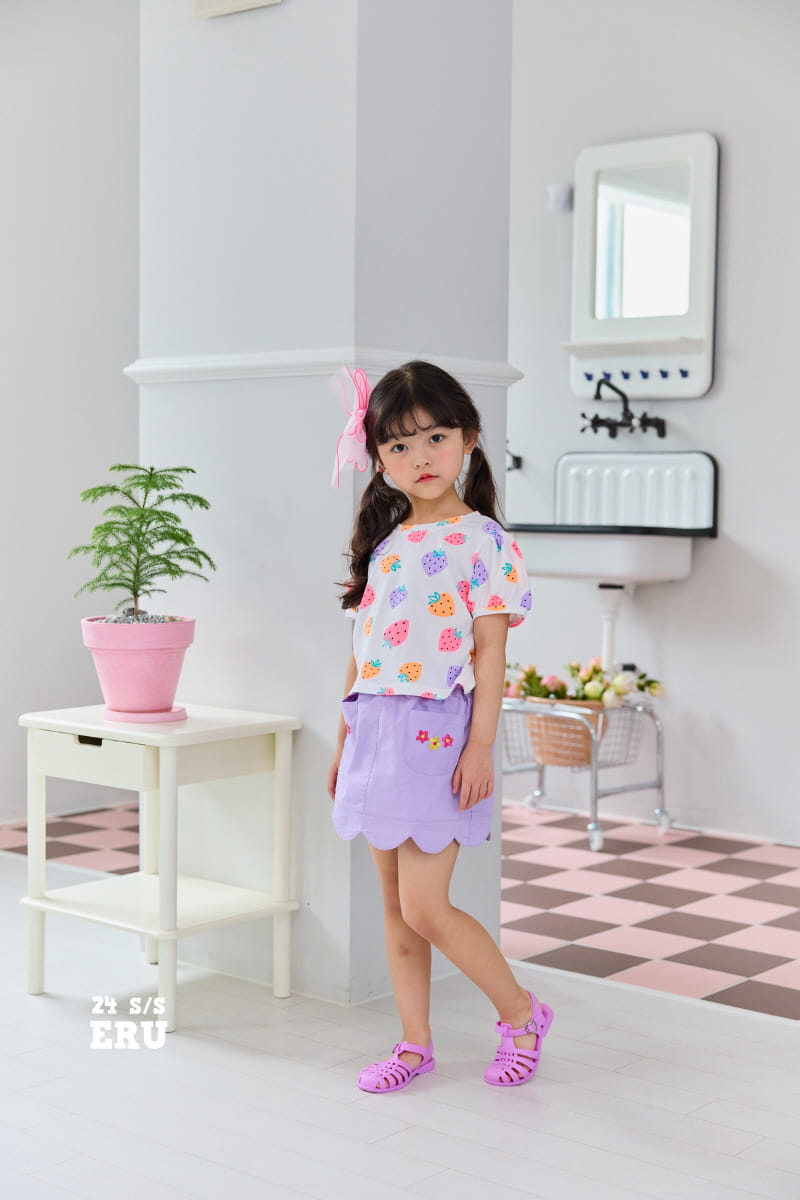 e.ru - Korean Children Fashion - #prettylittlegirls - Berry Crop Tee - 4