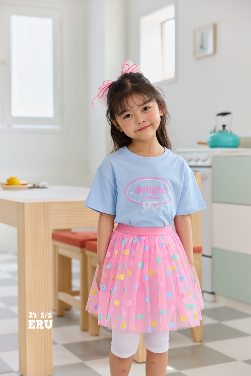 e.ru - Korean Children Fashion - #childrensboutique - Flower Skirt Leggings - 10