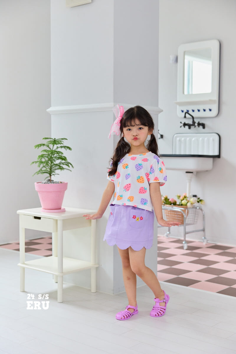 e.ru - Korean Children Fashion - #childrensboutique - Berry Crop Tee - 6