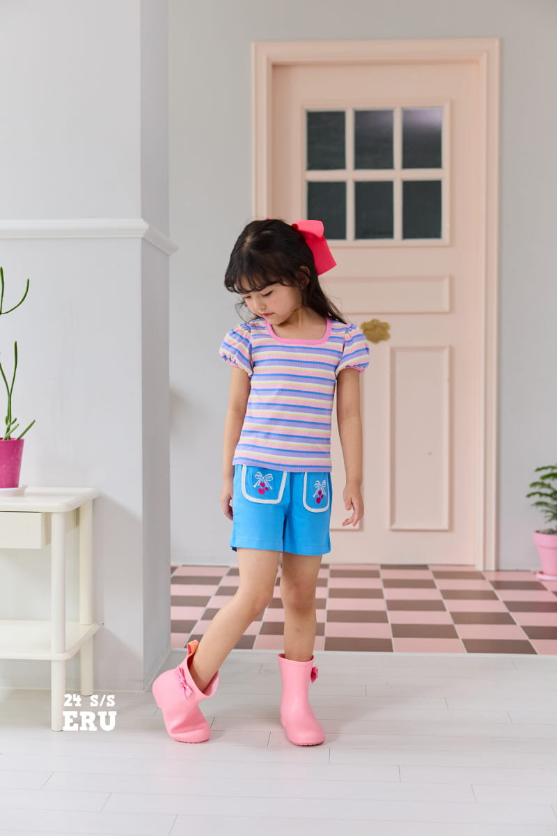 e.ru - Korean Children Fashion - #childrensboutique - Ribbon Heart Span Pants - 2