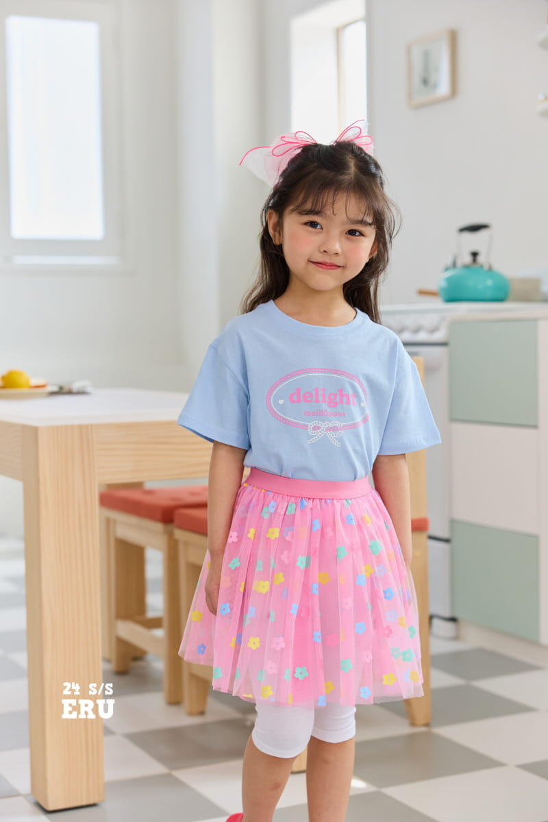 e.ru - Korean Children Fashion - #designkidswear - Flower Skirt Leggings - 11