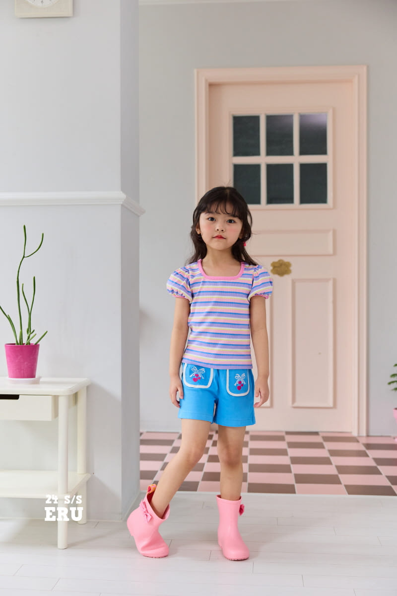 e.ru - Korean Children Fashion - #designkidswear - Ribbon Heart Span Pants - 3