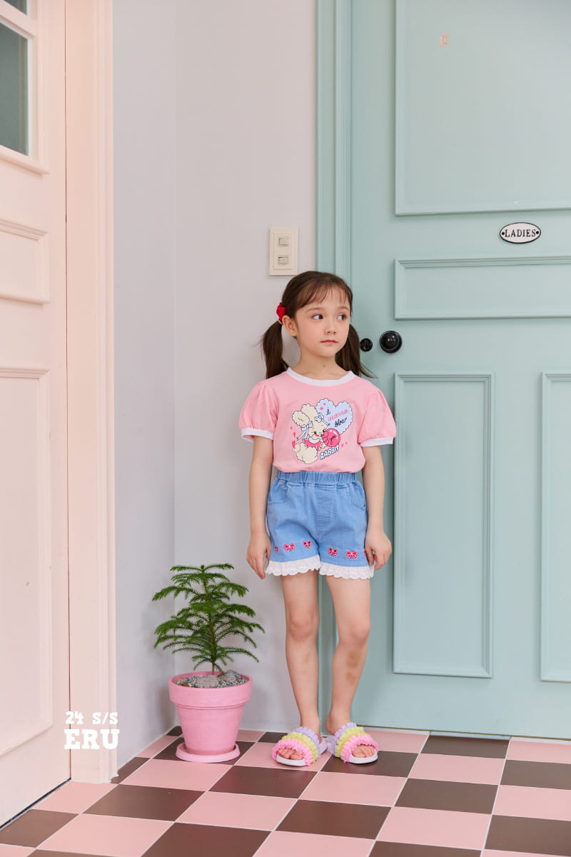 e.ru - Korean Children Fashion - #designkidswear - Ribbon Span Pants - 2