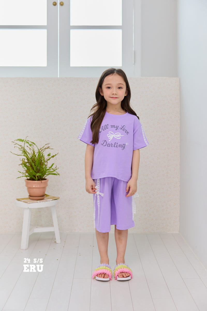 e.ru - Korean Children Fashion - #designkidswear - Ribbon Top Bottom Set
