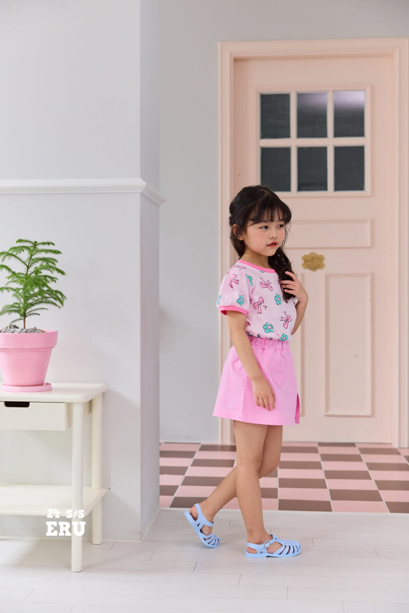 e.ru - Korean Children Fashion - #fashionkids - Cute Ribbon Tee - 9
