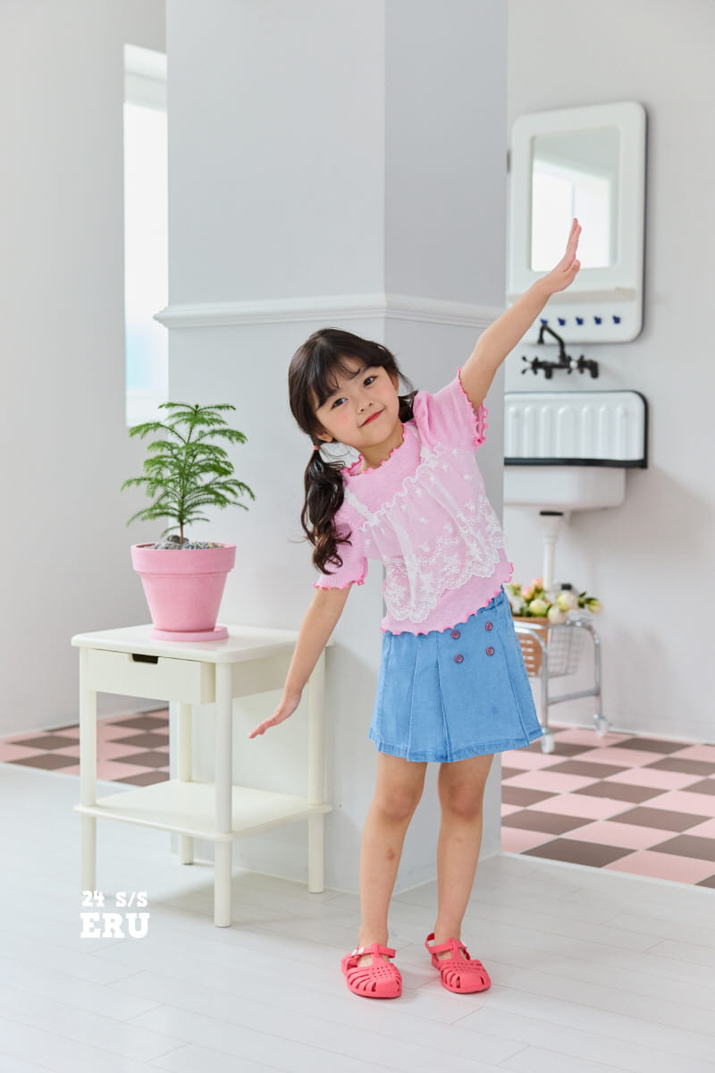 e.ru - Korean Children Fashion - #kidsshorts - Melody Span Wrap Pants - 8