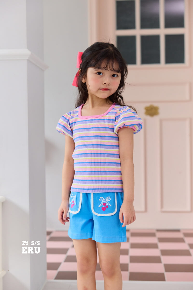 e.ru - Korean Children Fashion - #kidsshorts - Ribbon Heart Span Pants - 6