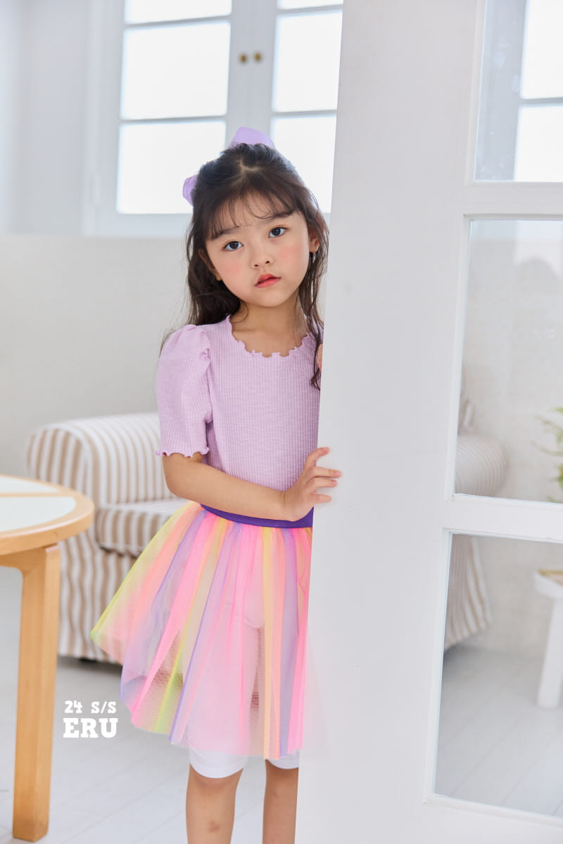 e.ru - Korean Children Fashion - #kidsshorts - Rainbow Skirt Leggings