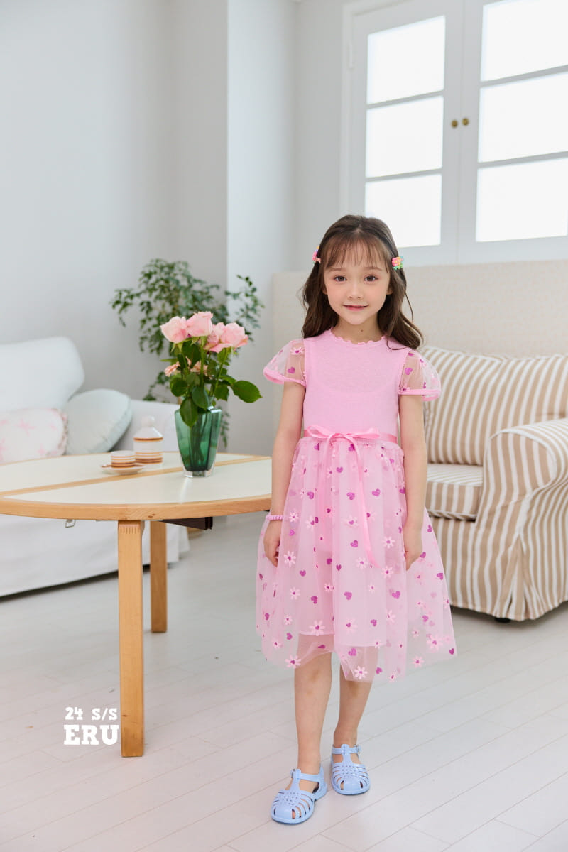 e.ru - Korean Children Fashion - #kidsshorts - Heart One-Piece - 5