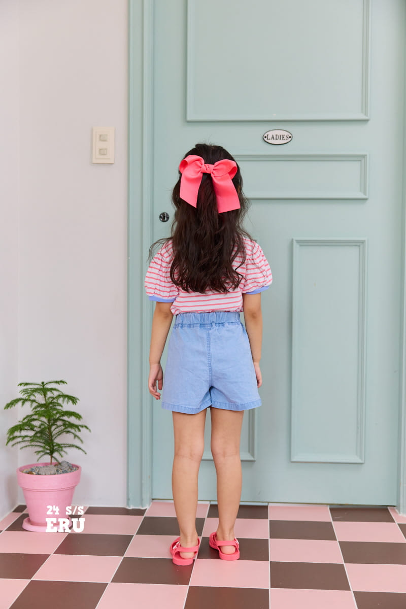 e.ru - Korean Children Fashion - #kidsstore - Line Rabbit Tee - 8